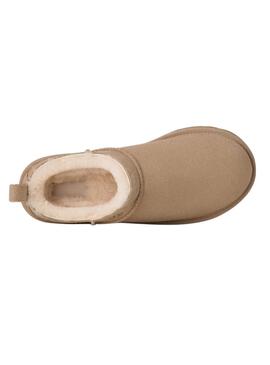 Botas UGG Classic Micro beige para mujer
