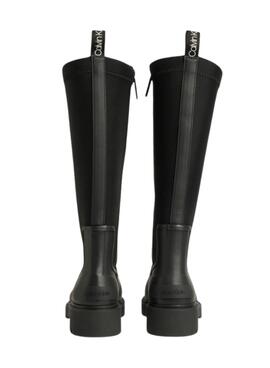 Botas Calvin Klein Rainboot Neoprene negro para mujer