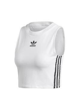 Top Adidas Tank Blanco Mujer