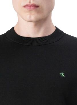 Jersey Calvin Klein Ez Cotton negro para hombre
