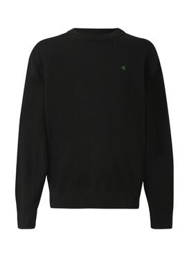 Jersey Calvin Klein Ez Cotton negro para hombre