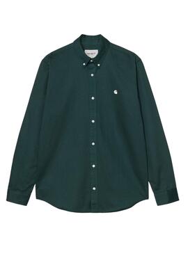 Camisa Carhartt WIP Madison verde para hombre