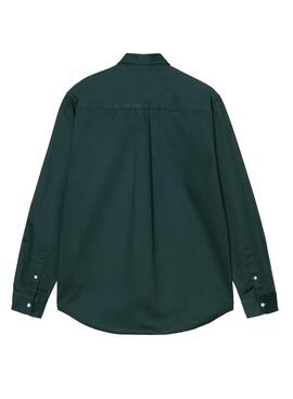 Camisa Carhartt WIP Madison verde para hombre