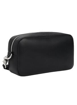 Bolso Tommy Jeans Camera Serif negro para mujer