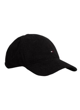 Gorra Tommy Hilfiger Flag pana negro para hombre