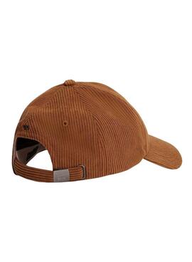 Gorra Tommy Hilfiger Flag pana marrón para hombre