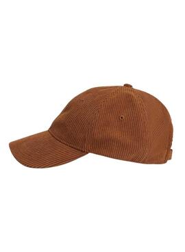 Gorra Tommy Hilfiger Flag pana marrón para hombre