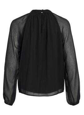 Blusa Vila Vibinna negro para mujer