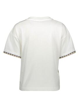 Camiseta Vila Vimonie blanco para mujer
