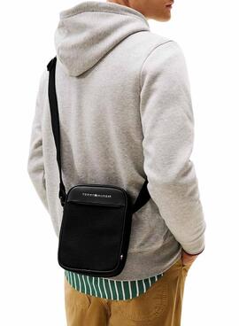 Bolso Tommy Hilfiger Foundation negro para hombre