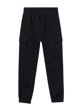 Pantalón Mayoral cargo negro para niña