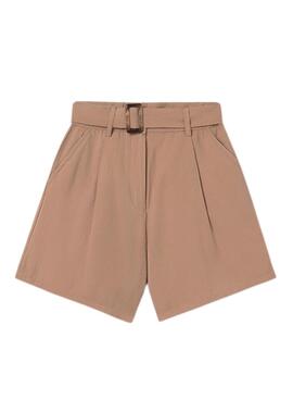 Bermudas Mayoral camel para niña