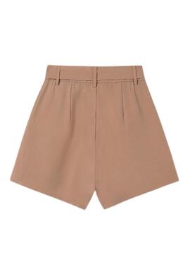 Bermudas Mayoral camel para niña