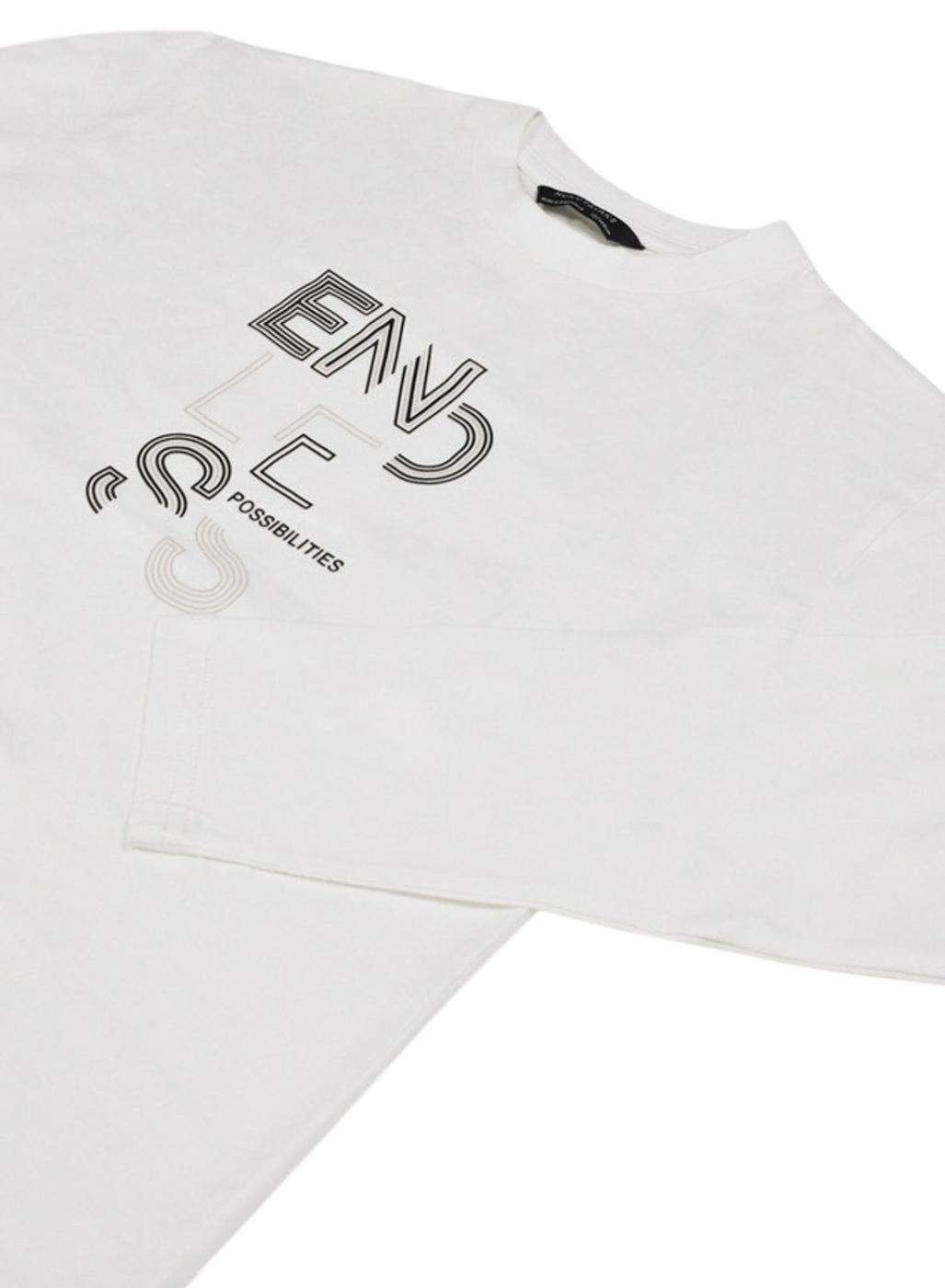 Camiseta Mayoral Endless Possibilities blanco para niño