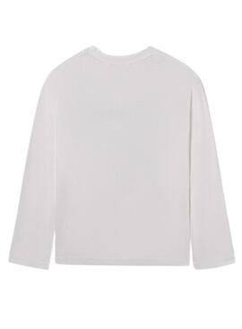 Camiseta Mayoral Endless Possibilities blanco para niño