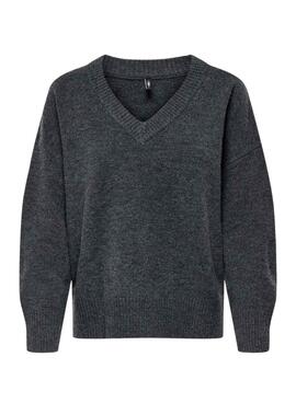 Jersey Only Mari gris oscuro para mujer
