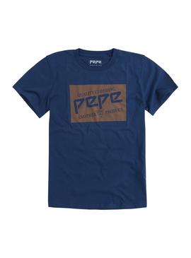 Camiseta Pepe Jeans Product Marino Hombre