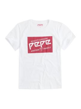 Camiseta Pepe Jeans Product Blanco Hombre