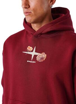 Sudadera Project x Paris Roses rojo para hombre