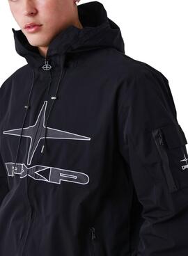 Chaqueta Project x Paris impermeable negro para hombre