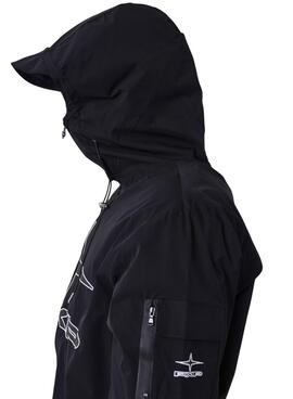 Chaqueta Project x Paris impermeable negro para hombre