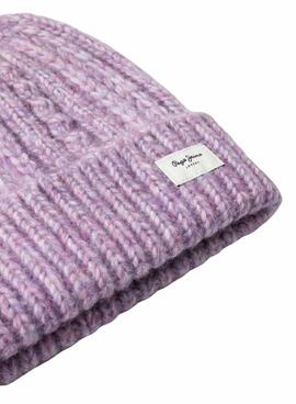 Gorro Pepe Jeans Skyler rosa para niña
