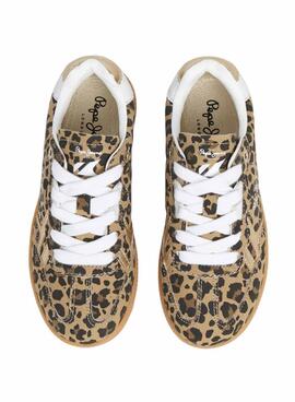 Zapatillas Pepe Jeans Ball animal print para niña