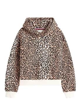 Sudadera Tommy Hilfiger leopardo para niña