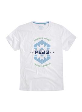 Camiseta Pepe Jeans Joss Blanco Hombre