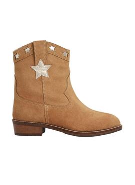 Botines Pepe Jeans Western Star camel para niña