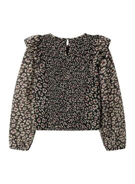 Blusa Pepe Jeans Donabel animal print para niña