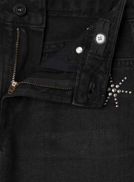 Pantalón Pepe Jeans Wide Leg negro para niña