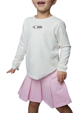 Camiseta Name It Foslina blanco para niña