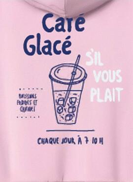 Sudadera Name It Fofina rosa para niña