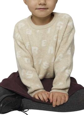 Jersey Name It Foline beige para niña