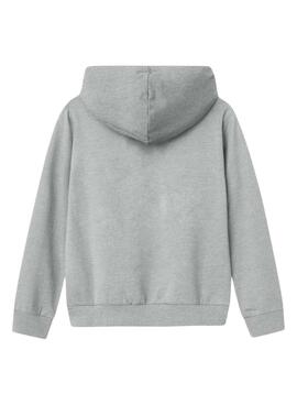 Sudadera Name It Fofina gris para niña
