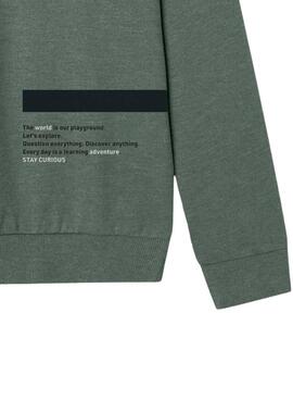 Sudadera Name It Molaf verde para niño