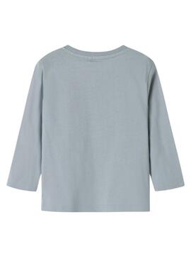 Camiseta Name It Molen azul para niño