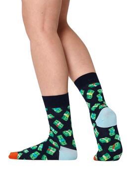 Calcetines Happy Socks Money azul marino