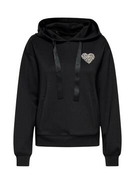 Sudadera Only Alina negro para mujer