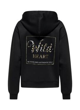 Sudadera Only Alina negro para mujer