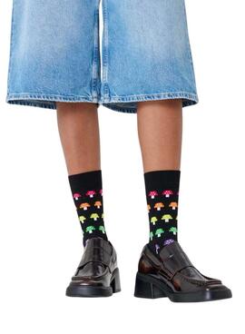 Calcetines Happy Socks Muschroom negro