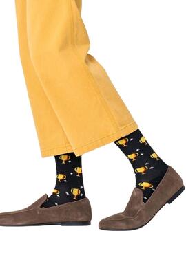 Calcetines Happy Socks Win negro