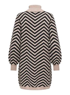 Vestido Only Julia de punto estampado para mujer