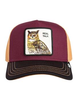 Gorra Goorin Bros Real Talk granate para hombre