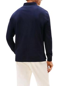 Polo Tommy Hilfiger 1985 azul marino para hombre