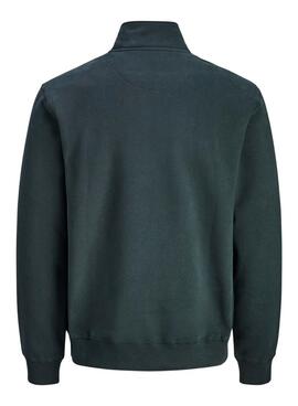 Sudadera Jack and Jones Bleecker verde para hombre