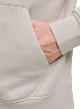 Sudadera Jack and Jones Soho beige para hombre