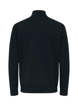 Sudadera Only and Sons Ceres cremallera negro para hombre