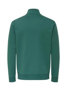 Sudadera Only and Sons Ceres cremallera verde para hombre